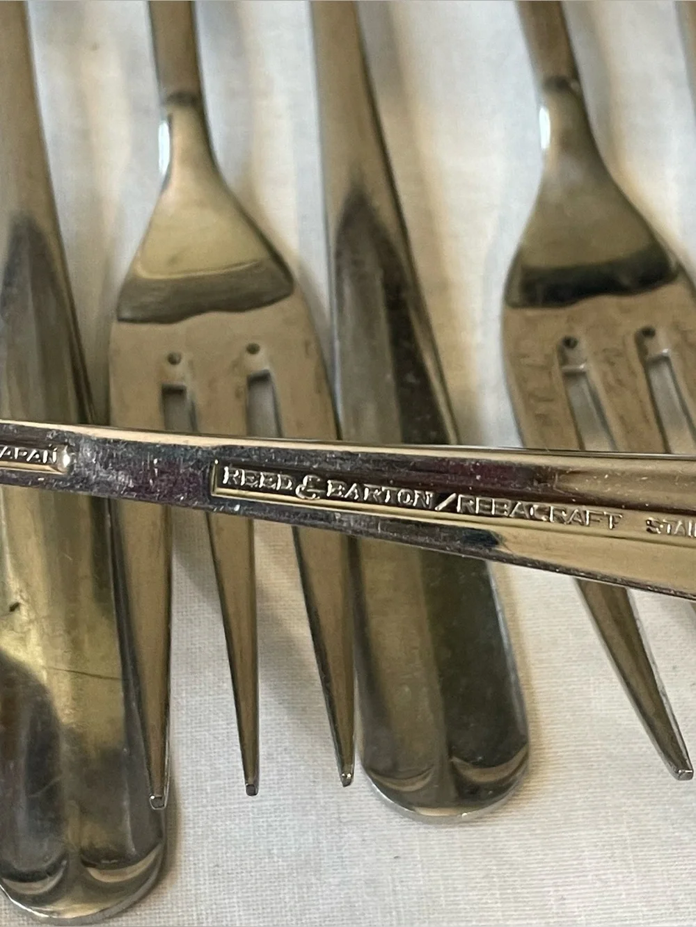 Reed & Barton Old Lexington stainless steel flatware forks replacements